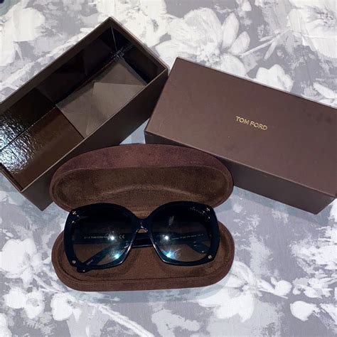 tom ford sunglasses clip on squared|tom ford sunglass case.